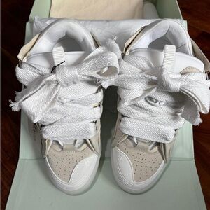 Lanvin White and Cream Men's Shoes